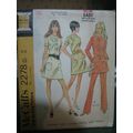 Vintage McCall's 2278 Misses Dress & Pants Patt...