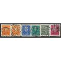 1932 6 stamps - fine used (o) - Town Cancels