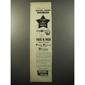 1950 National Airlines Ad - National Airlines doubles it's famed star service