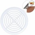 WHITE AIR VENTS 10x 70Mm Soffit Roof Upvc Fasci...