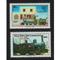 Turkish Cyprus Cyprus Railway 2v 1986 MNH SG#20...