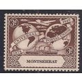 Montserrat 1949 KGV1 3d Brown UPU Postal Union ...