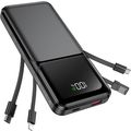 Portable Charger with Built in Cable - 20000Mah...