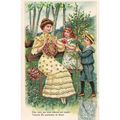CARTE POSTALE - GAUFREE - ref 13