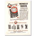 adams corp 1968 onion flavored rings newest sna...
