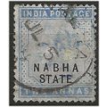 Nabha (ICS) 1888 SG19 2a Dull Blue Good/Fine Us...