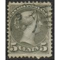 Canada 1889 5c Brownish Grey SG106 FU