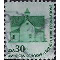 USA, Americana, Morris Township School, cream 1...