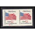 2892 32c G Old Glory Very Fine MNH CNP Left S11...