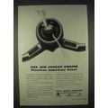 1940 United Aircraft Ad - The Air-Cooled Engine