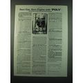 1988 Poly Slick 50 Ad - Save gas, save engine with Poly