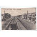 Railway Road Arbain to Fort Tewfik Suez Postcar...