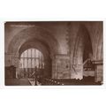 Church Interior East Meon Hampshire Postcard RP...