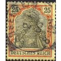 GERMANY, EMPIRE, Germania, orange 1906, 25, #2