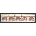 1898Ab 4c Stagecoach Fine MNH Dry Gum PNC 6/5 L...