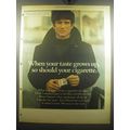 1975 Winston Cigarettes Ad - When your taste grows up, so should your cigarette