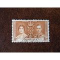 Dominica 1937 Coronation 1 1/2d fine used stamp...