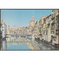 Vista Parcial Sobre el Rio Oñar, Gerona, 1961 -...