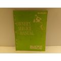 Suzuki Owner's Service Manual RMX250