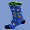 NEW Gaming Gamer Novelty Socks Start Play Conso...