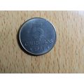 Brazil Brasil 1981 5 Cruzeiros Coin