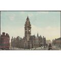 Town Hall, Sheffield, Yorkshire, c.1910 - Brown...