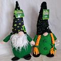 New Lot 2 PLUSH ST PATRICK'S DAY 13" GNOMES Bea...