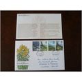 1979 GB British Flowers stamps PO First Day Cov...