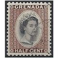 Grenada 1953 SG192 1/2c Black & Brown Fine Used ..