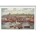 7171 Devon TORQUAY Harbour Tuck Oilette Postcard