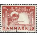 DENMARK, Conservatory of Music, rust 1967, 50ore