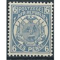 Transvaal 1885 SG182 6d Pale Dull Blue Mounted ...