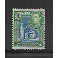 St.Vincent.SG149 1/2d Blue and Green.Mounted Mi...