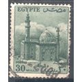 Egypt 1953 - 30m green - Sultan Hussein Mosque,...
