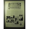 1964 Great Northern Railway Ad - Transcontinental