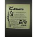 1970 Crosman Powermatic 500 Rifle Ad, Heir Conditioning