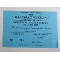 Yorkshire Dales Railway The Dalesrailwayman Ski...