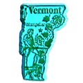 Vermont Montpelier United States Fridge Magnet