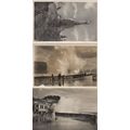 San Sebastian Spain 3x Old Real Photo incl Disa...