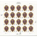 Purple Heart Sheet of Twenty Five 37 Cent Posta...
