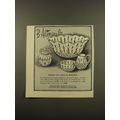1961 B Altman & Co Waterford Crystal Advertisement
