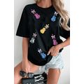 Black Sequined Bow Guitar Country Music Festiva...