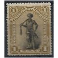 North Borneo 1894 SG66 1c Black & Olive-Bistre ...