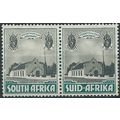 South Africa 1936 SG60 1/2d + 1/2d Black & Gree...