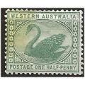 Western Australia 1885 SG94a 1/2d Green Mounted...
