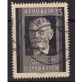 AUSTRIA 1951 DEATH PRESIDENT KARL RENNER VALUE ...