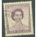 NEW ZEALAND - 1953 Royal Visit - 3d dull purple...