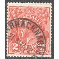 Australia 1931 - 2d carmine red - KGV - used 23