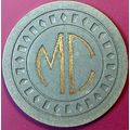 MC(Foy Frazier). Vintage Casino Chip. Fresno, C...