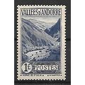 ANDORRE ( Andorra ) N° 75 NEUF * ( MLH )